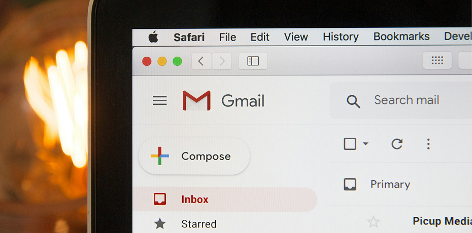 gmail screen